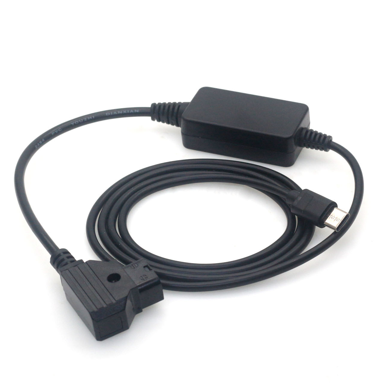 Power Cable D-tap to Type-c/USB-C for Canon R5C camera power supply line