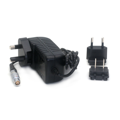 Power Adapter Cable AC 110-220V adapter to FGJ 1B 6pin Female 12V with US/UK/EU Plug for DJI Transmission
