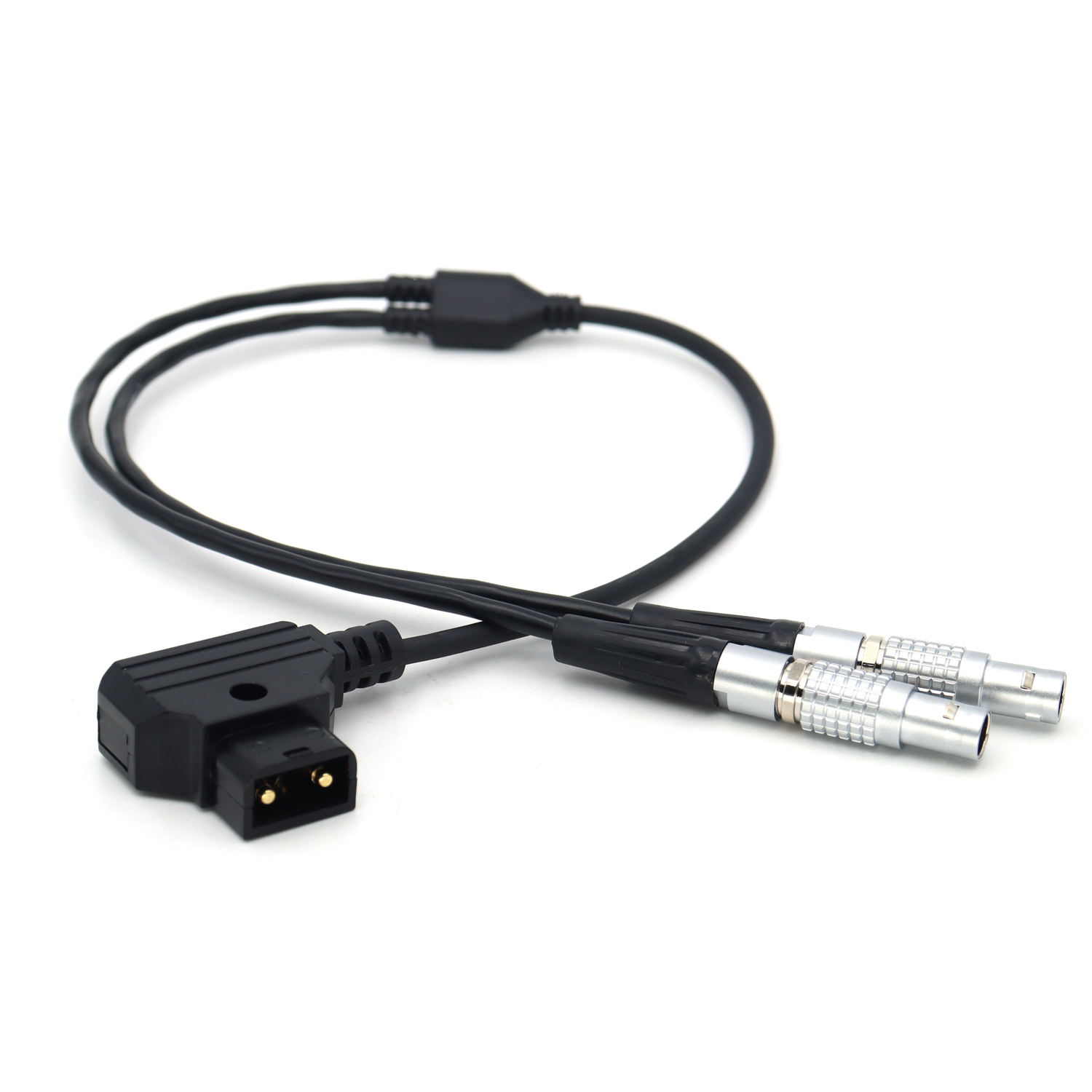 Power Cable D-tap to Dual 0B 2Pin Male Cord for Teradek Bolt Pro 1000/3000ft