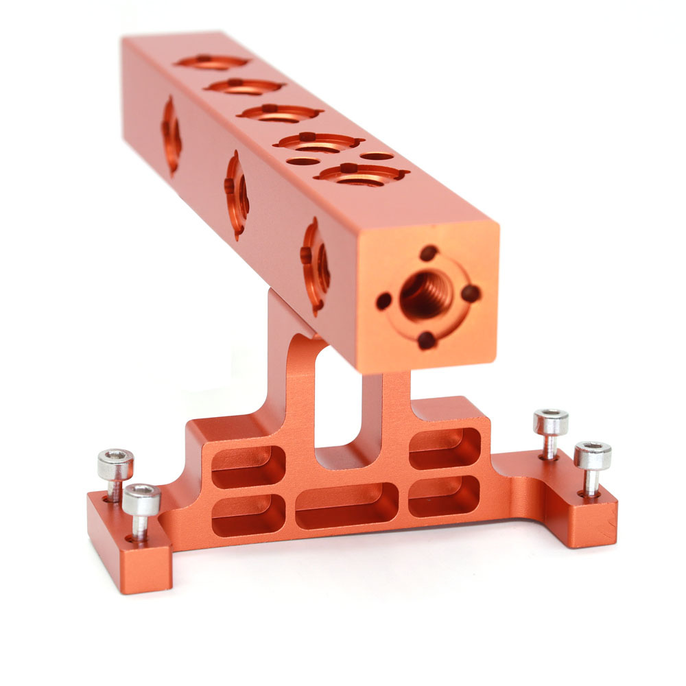 Universal Lightweight Camera Top Handle Grip with 3/8'' Screw Adapters for DSLR