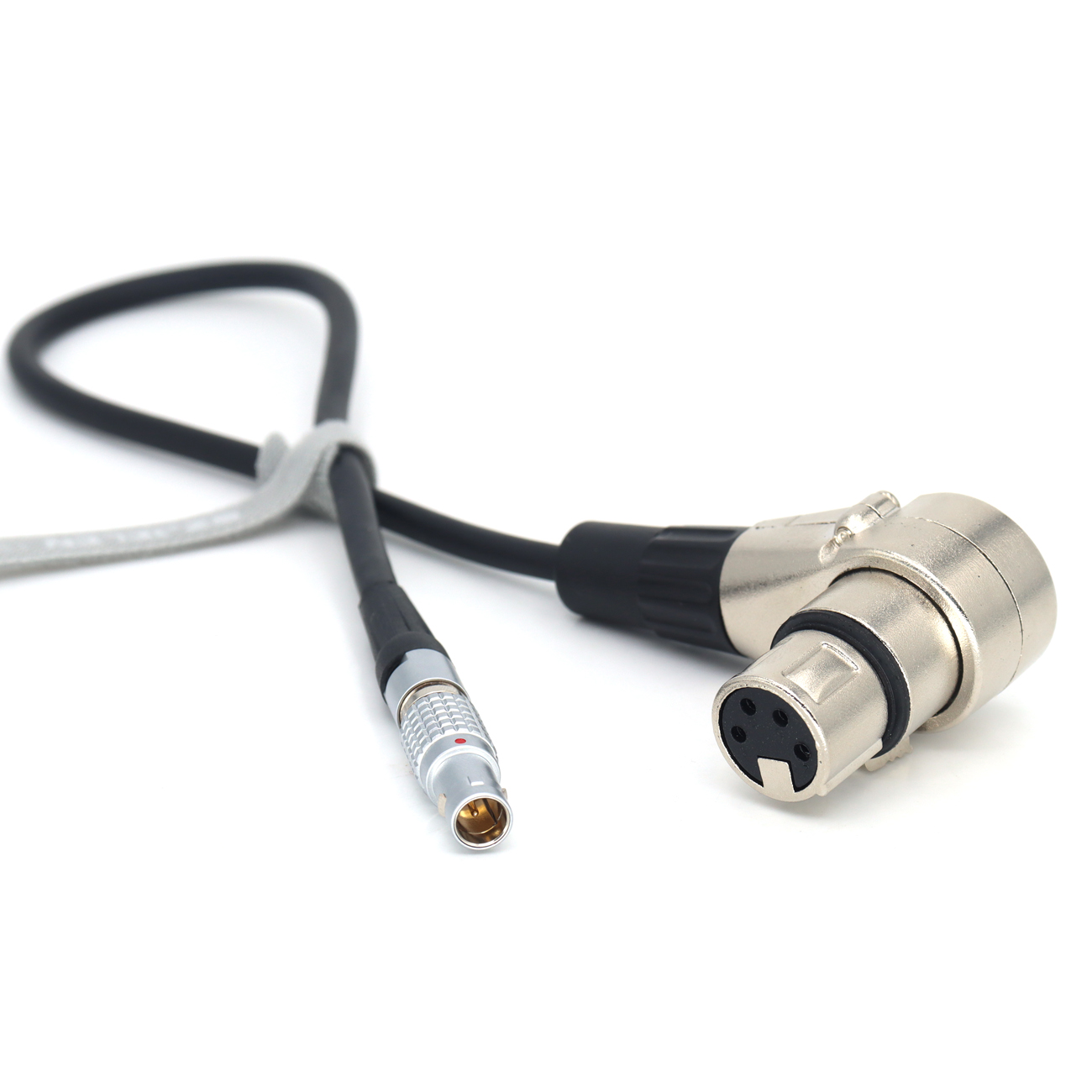 Power Cable 0B 2Pin Male 12V Power to XLR 4Pin Female for Monitor