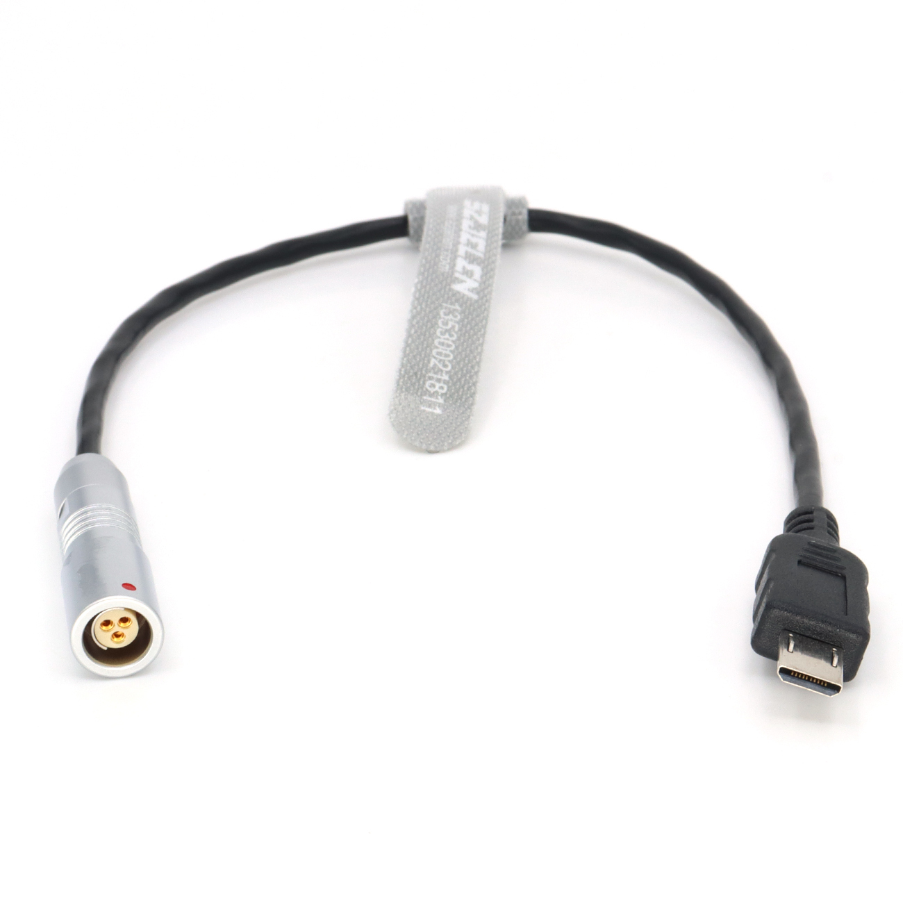 FX3/FX30 RS Trigger Input Cable Micro-USB to Float Fischer 3Pin Female for Sony, ARRI, Preston, Nucleus, Teradek RT, C-MOTION