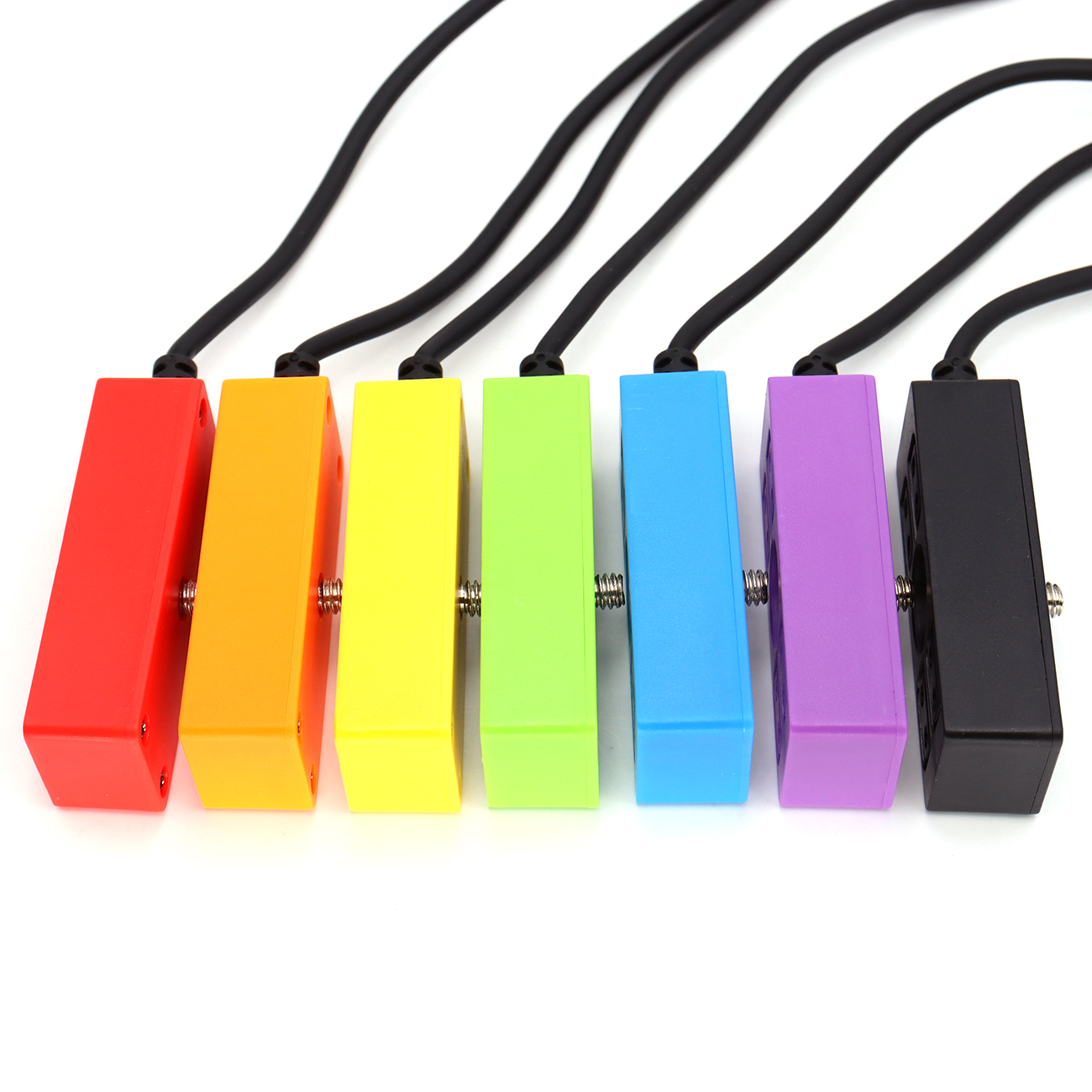 D-tap to 4 Port D-tap Female Power Splitter D-tap Distributor with 1/4" Screw