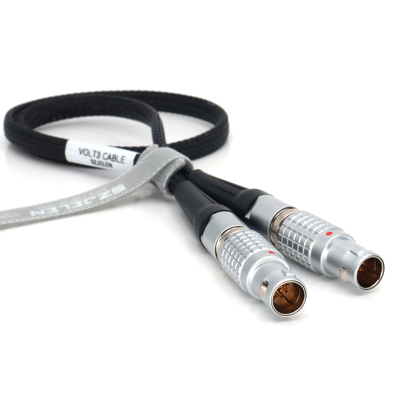 Power Data Cable Straight/Elbow 1B 8Pin Male to Male for Steadicam M1 M2 VOLT3