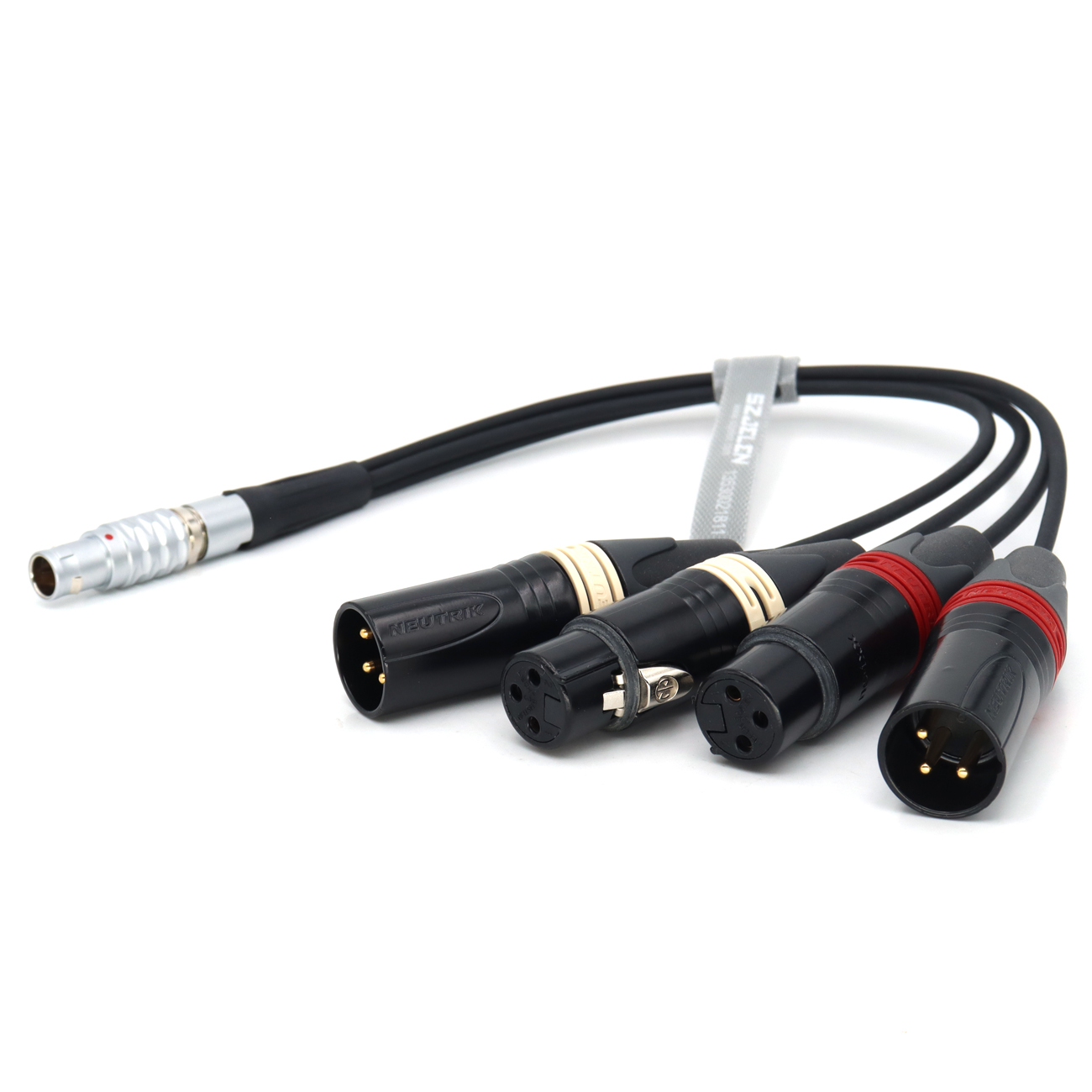 XLR Breakout Audio Input Cable for Atomos Shogun Monitor Recorder