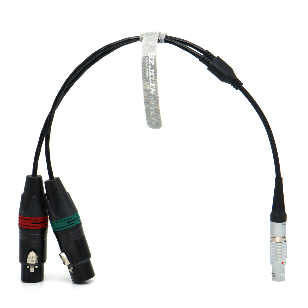 Atomos Shogun Monitor Recorder 1B 10Pin to Dual 3Pin XLR Breakout Audio Input Cable