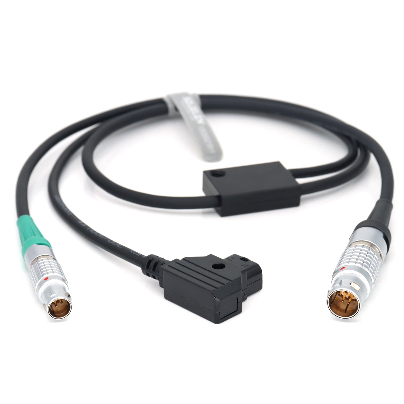 D-tap Power for Preston Micro Force V+F 10Pin to Heden M26T Analog Motor 4Pin Y-power Cable