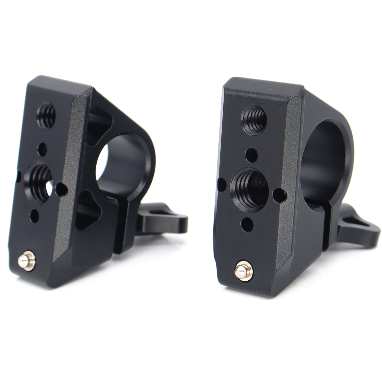 15mm~19mm Fixed Buckle Strap 1/4" & 3/8" Screw Hole for ARRI RED SONY Camera Wireless Focusing Guide Rail Expansion Screw Hole