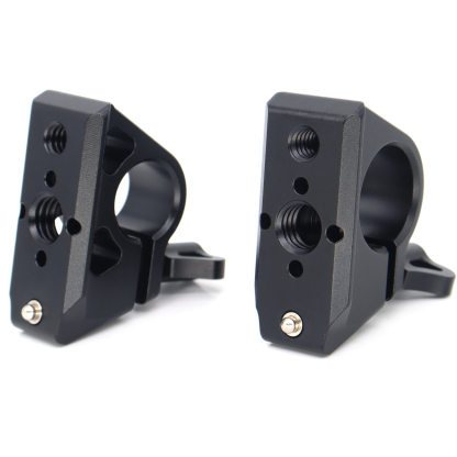 15mm~19mm Fixed Buckle Strap 1/4" & 3/8" Screw Hole for ARRI RED SONY Camera Wireless Focusing Guide Rail Expansion Screw Hole