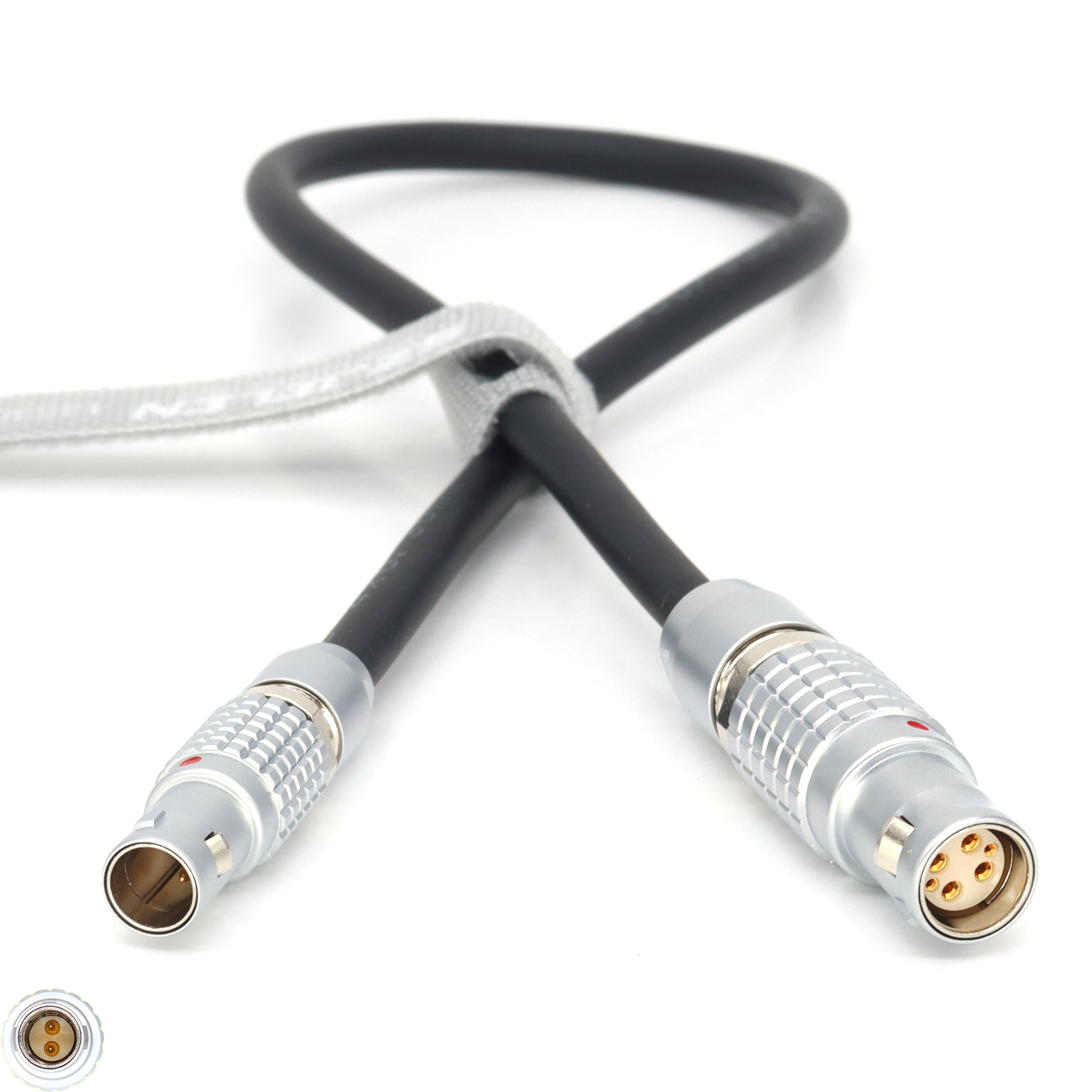 Camera Power 12V 0B 2Pin to 1B 6Pin(4+2) for DJI Transmission Power Cable