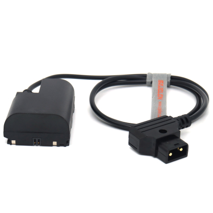 D-TAP to DC Coupler LP-E6 Dummy Battery for Canon EOS 5D4 5D3 5D2 60D 7D 6D 60Da 70D 80D 5DS 5DSR R5C