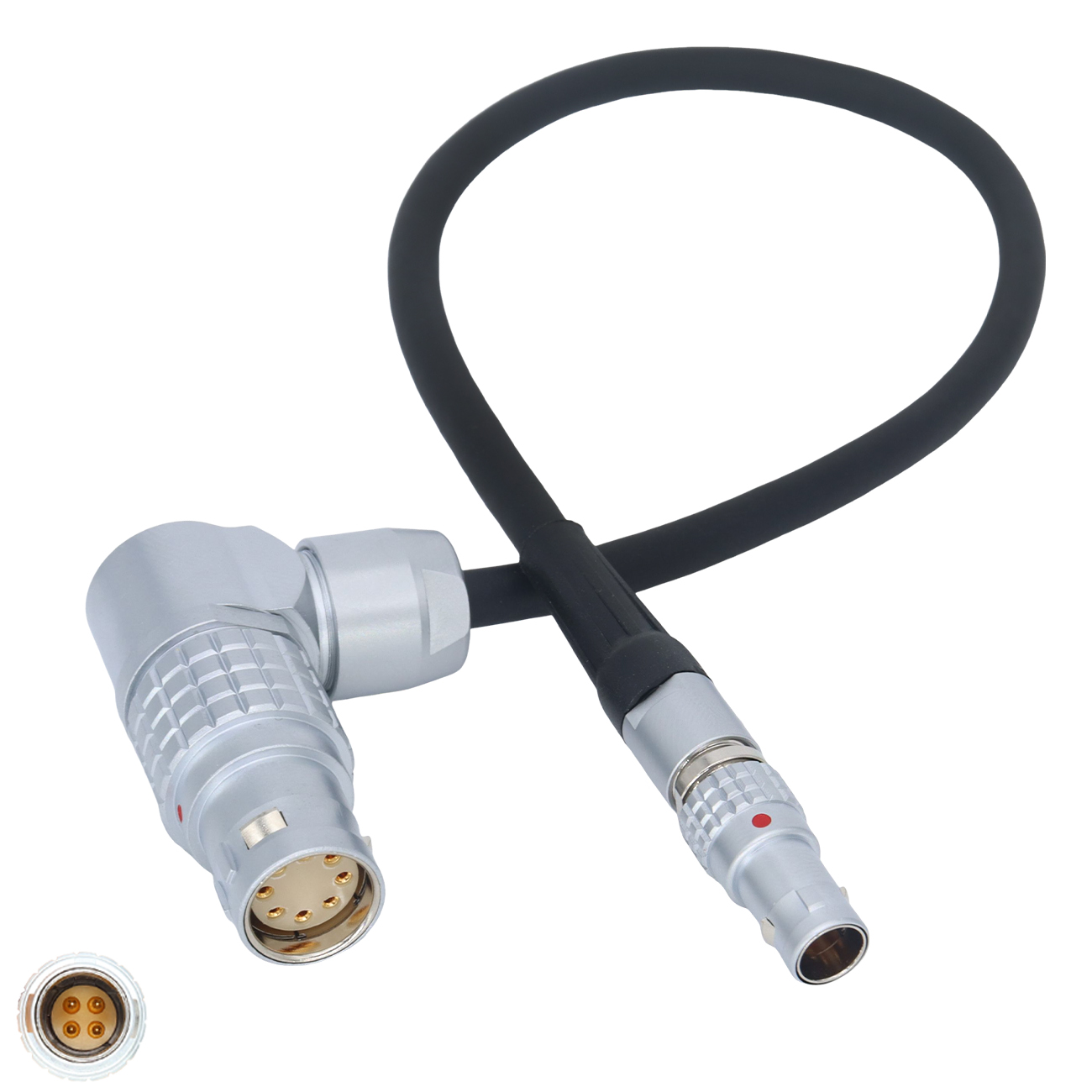 For Titan LT Gimbal 26V 0B 4Pin To 2B 8Pin Female Power Cable For ARRI ALEXA 35/265/Mini/Mini LF Camera