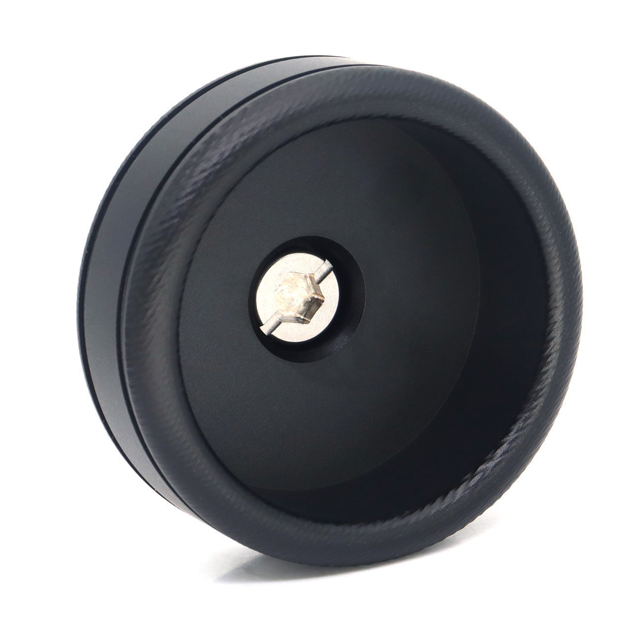 Camera Handle Round Knob with 3/8"-16, 1/4"-20 Screw & Spring-Loaded Locating Pin, M6 Screw with ARRI Standard Gear
