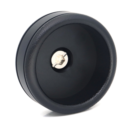 Camera Handle Round Knob with 3/8"-16, 1/4"-20 Screw & Spring-Loaded Locating Pin, M6 Screw with ARRI Standard Gear