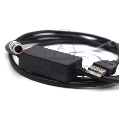 Connector 0B 5Pin to USB plug for LEICA TS402/802/06/02 Data Cable