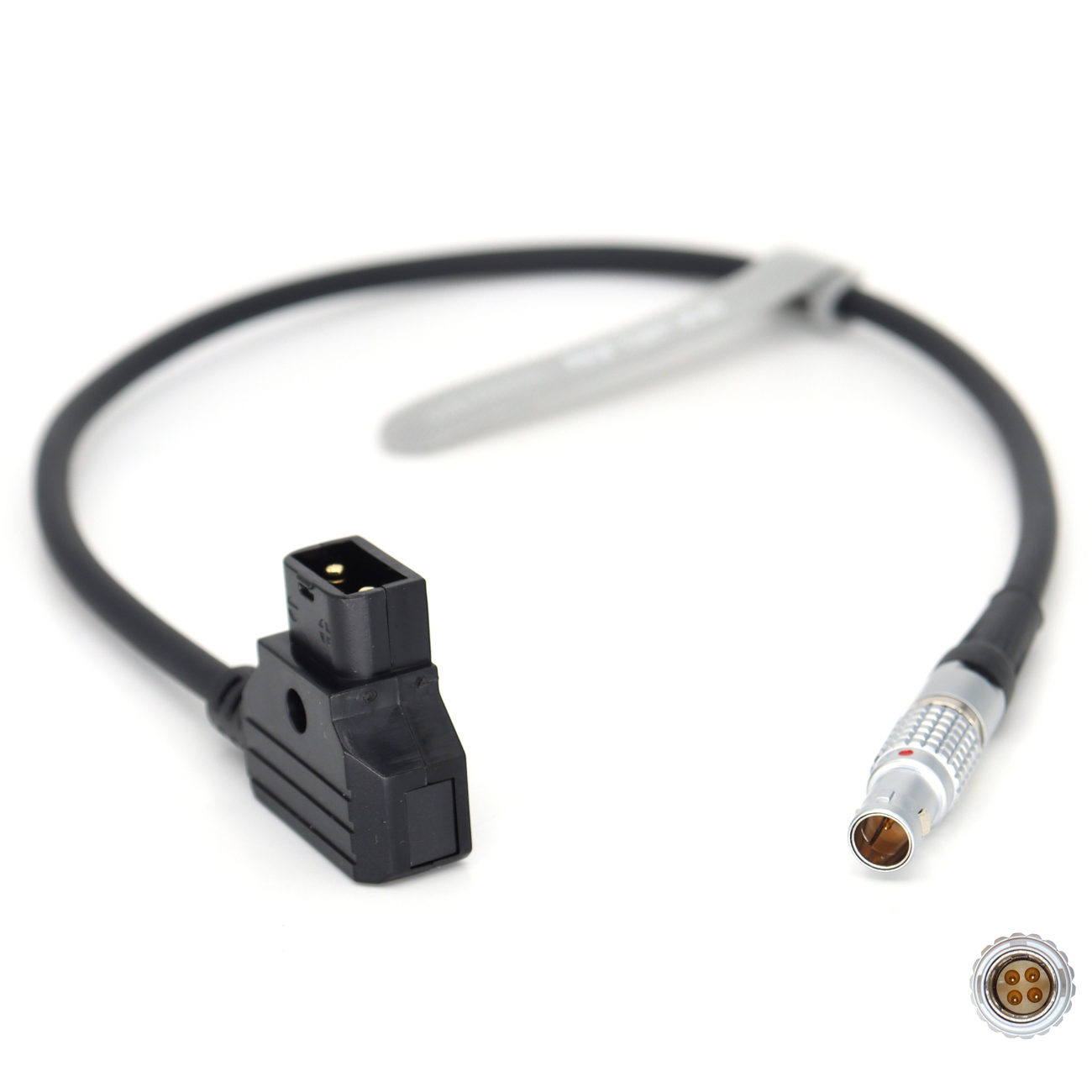 Power Cable D-tap/1B 6Pin(4+2) to 0B 4Pin Male for DTC Image Transmission Transmitter
