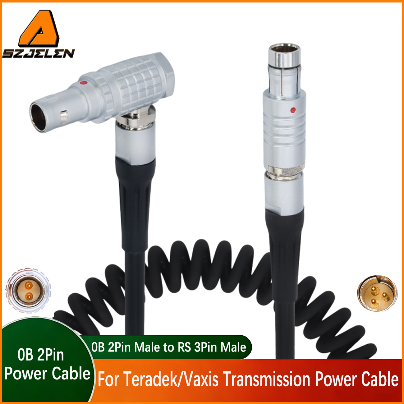 ARRI Alexa Camera DTAP/RS 3pin/0B 2Pin to adjustable plug 0b 2pin for Teradek, Vaxis ,Hollyland transmission, Samhd power cable