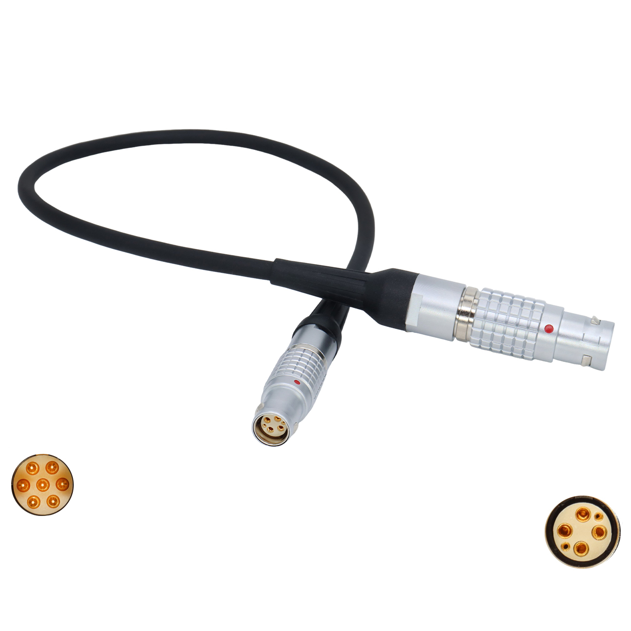 ARRI TRINITY 2 Camera Power Output 2B 7Pin to 1B 6Pin Female for RED Epic/GEmini/RED SCARLE Power Cable