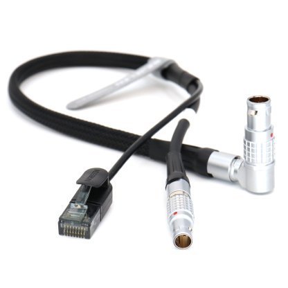 Power Cable 1B 10Pin Ethernet Cable to RJ45 and 0B 2Pin for ARRI Alexa Mini