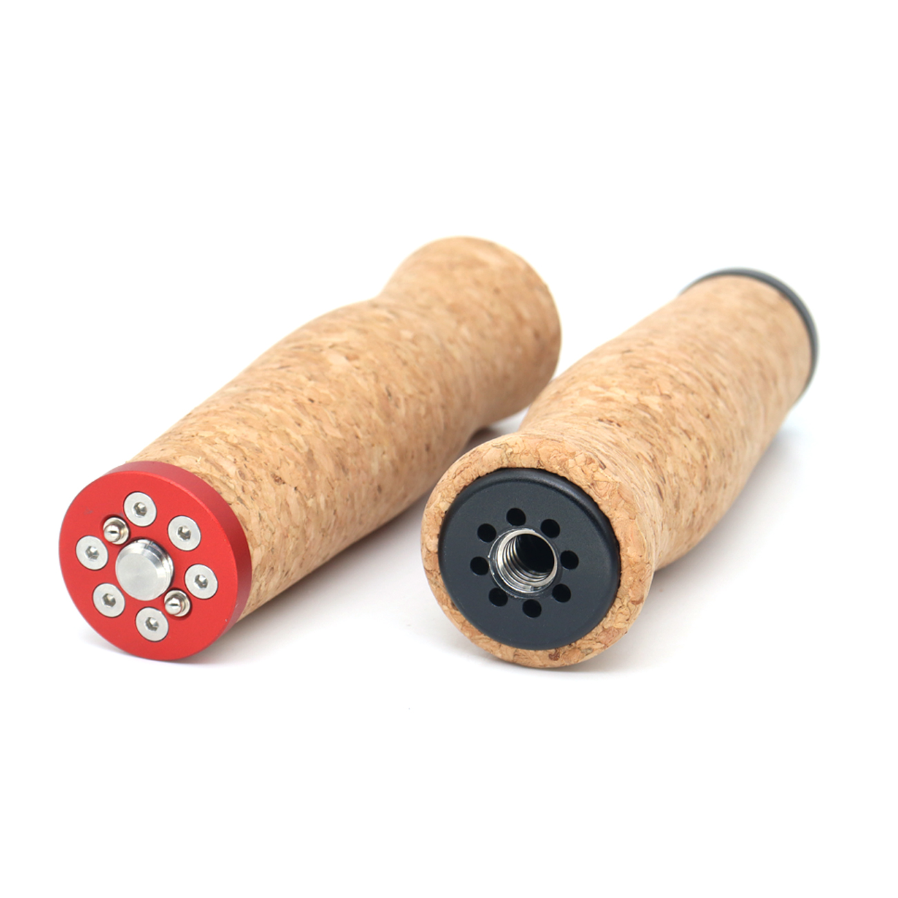 Camera Top Handle Circular Cork Handle with 3/8"-16 Screw and Spring Locating Pin