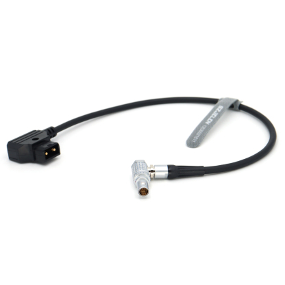 Power Cable D-tap to 0B 2Pin Male for Teradek Bolt Pro 1000/3000ft, ARRI, RED