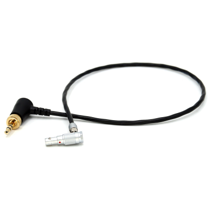 Timecode Cable 00B 4Pin to 3.5mm with lock Audio Plug for RED GEmini