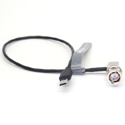 Timecode Cable 3.5mm/DIN 1.0/2.3/0B 5Pin/BNC to Micro-USB for Sony FX3 A7S3 A1 