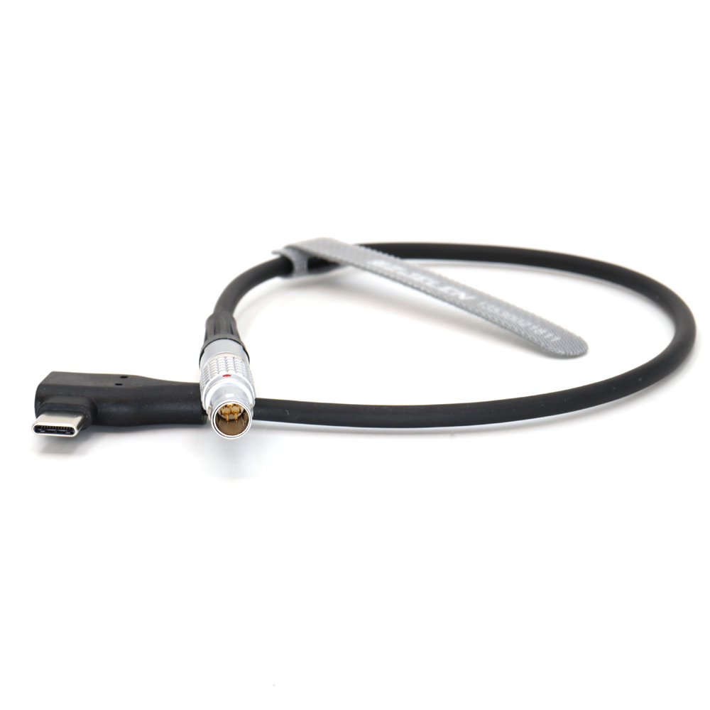 Power Cable USB-C to 0B 7Pin Male for DJI Ronin RS3 RS4 to TILTA Nucleus-M