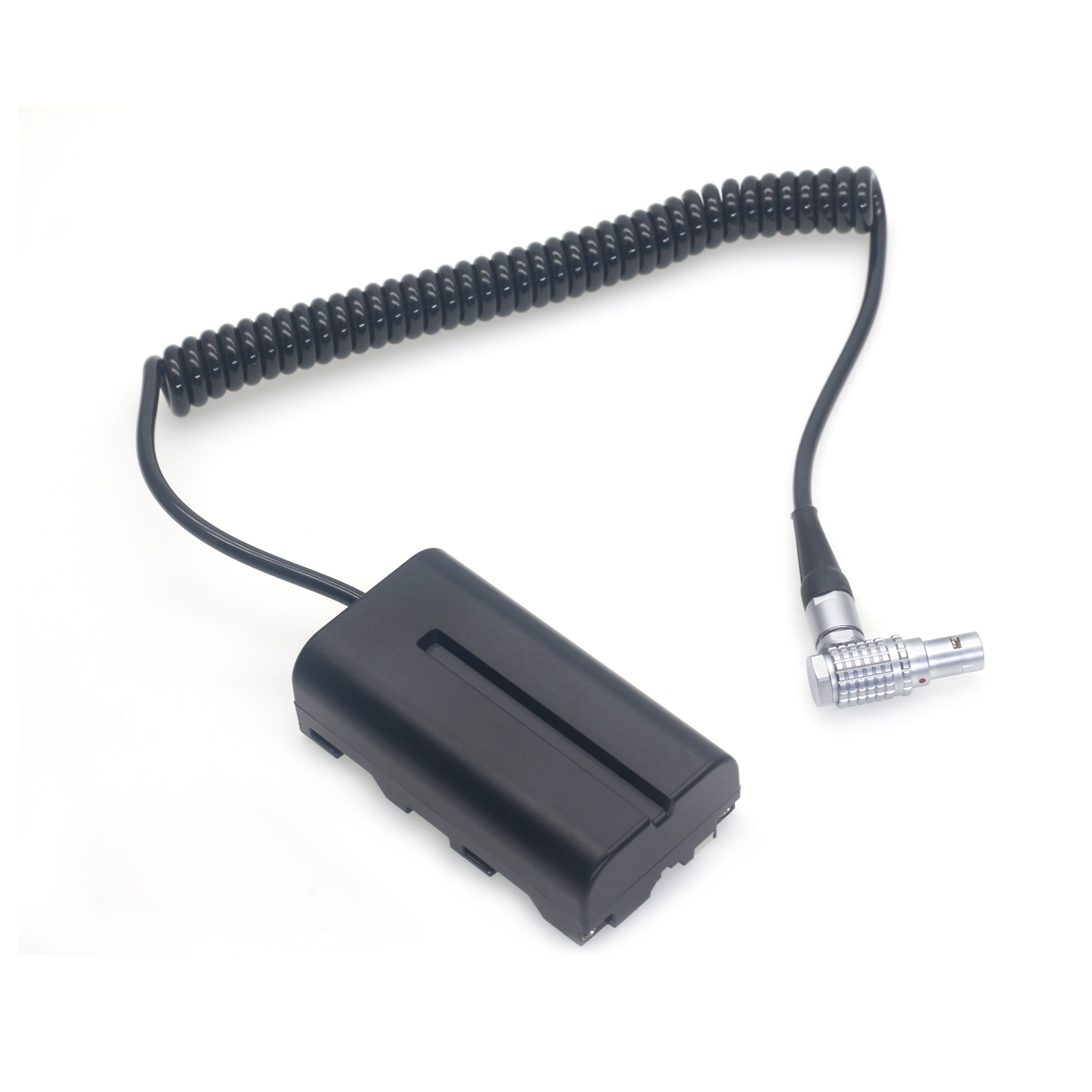 0B 2Pin Male to NP-F550/NP-F570/970 Power Coupler DC Dummy Battery for SONY