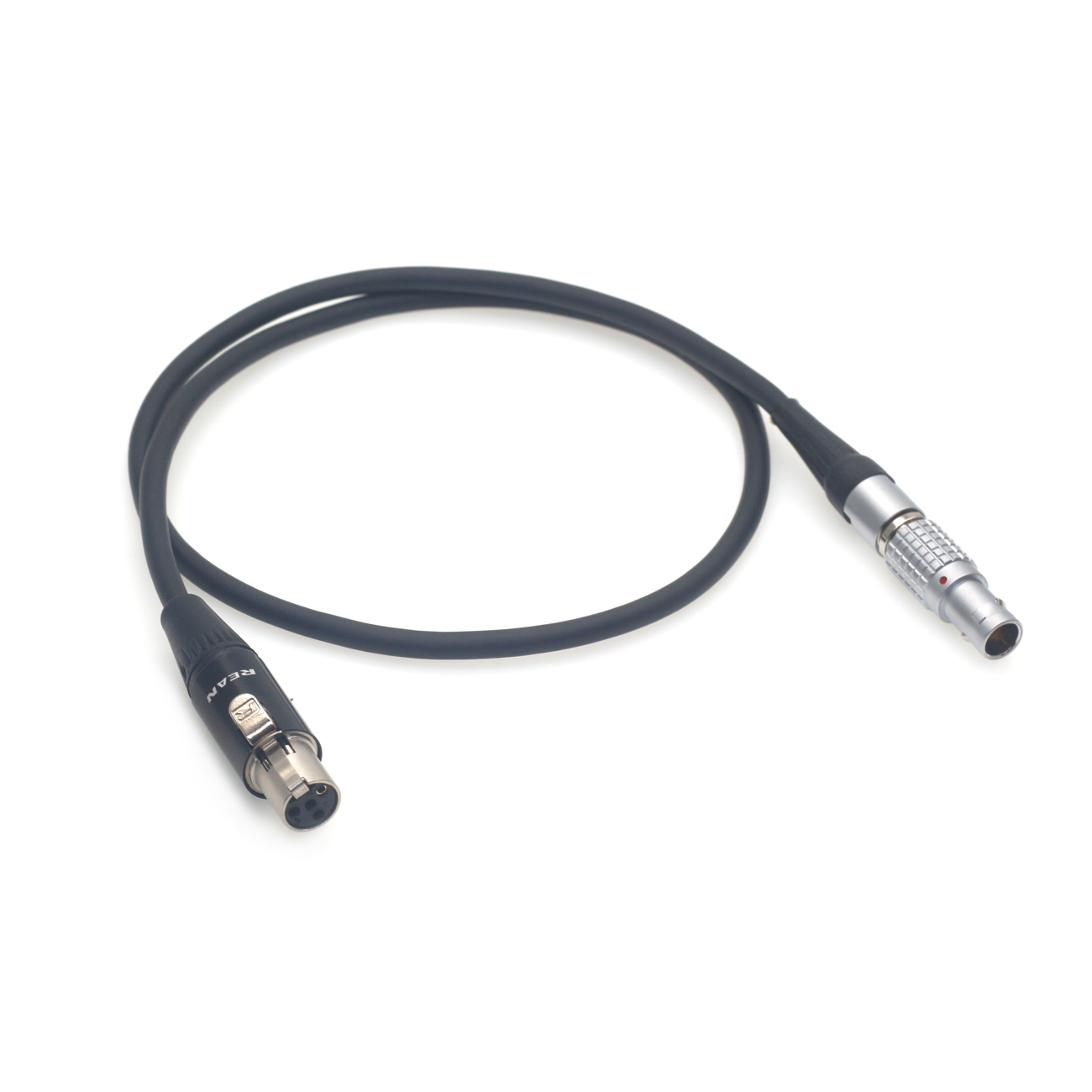 Power Cable 0B 2Pin to Mini XLR 4Pin Female for Tvlogic 055/056/058, ARRI