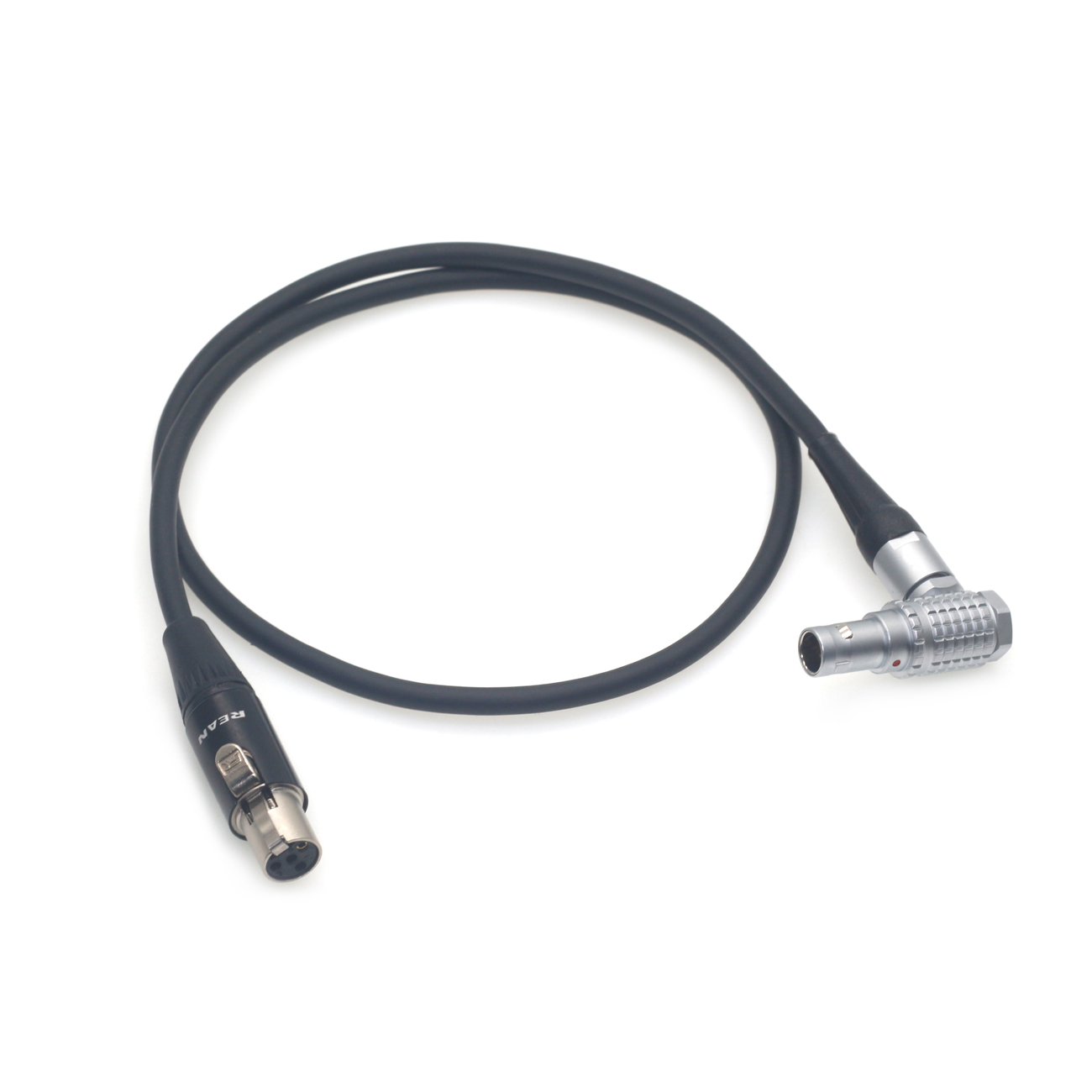 Power Cable 0B 2Pin to Mini XLR 4Pin Female for Tvlogic 055/056/058, ARRI
