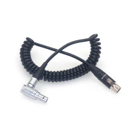 Power Cable 0B 2Pin to Mini XLR 4Pin Female for Tvlogic 055/056/058, ARRI