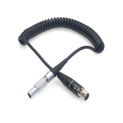 Power Cable 0B 2Pin to Mini XLR 4Pin Female for Tvlogic 055/056/058, ARRI