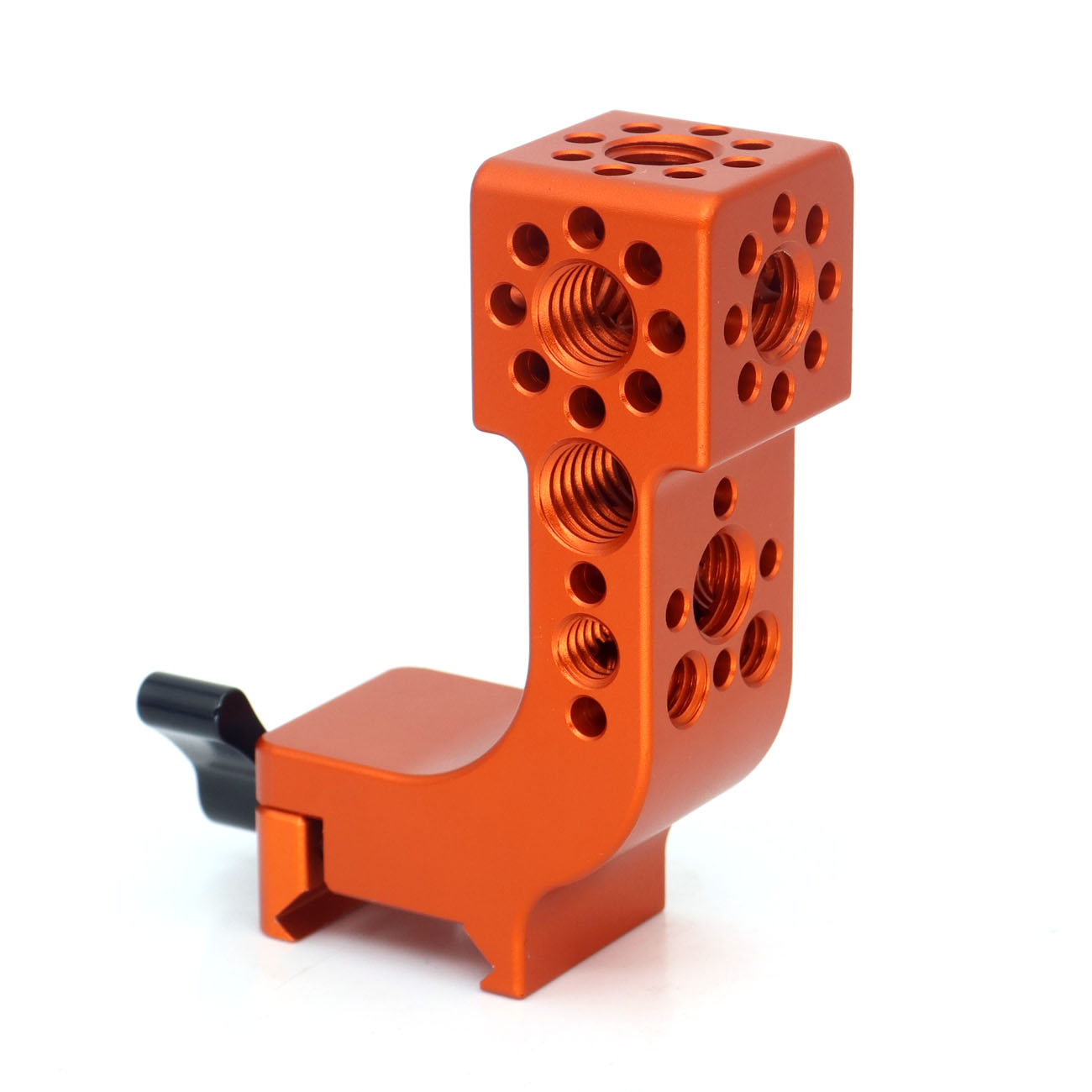 3/8" Screw Thread Square Expansion Block to NATO Clamp Extension Adapter