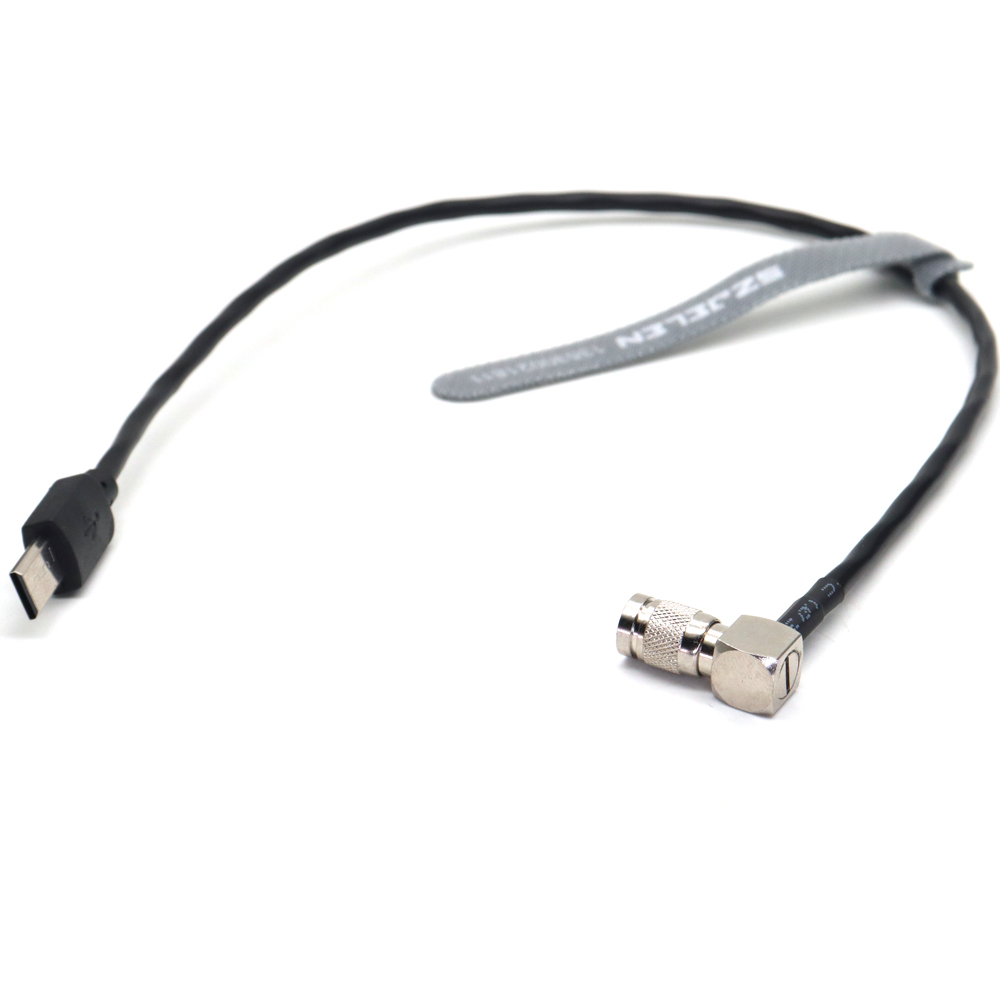 Timecode Cable 3.5mm/DIN 1.0/2.3/0B 5Pin/BNC to Micro-USB for Sony FX3 A7S3 A1 