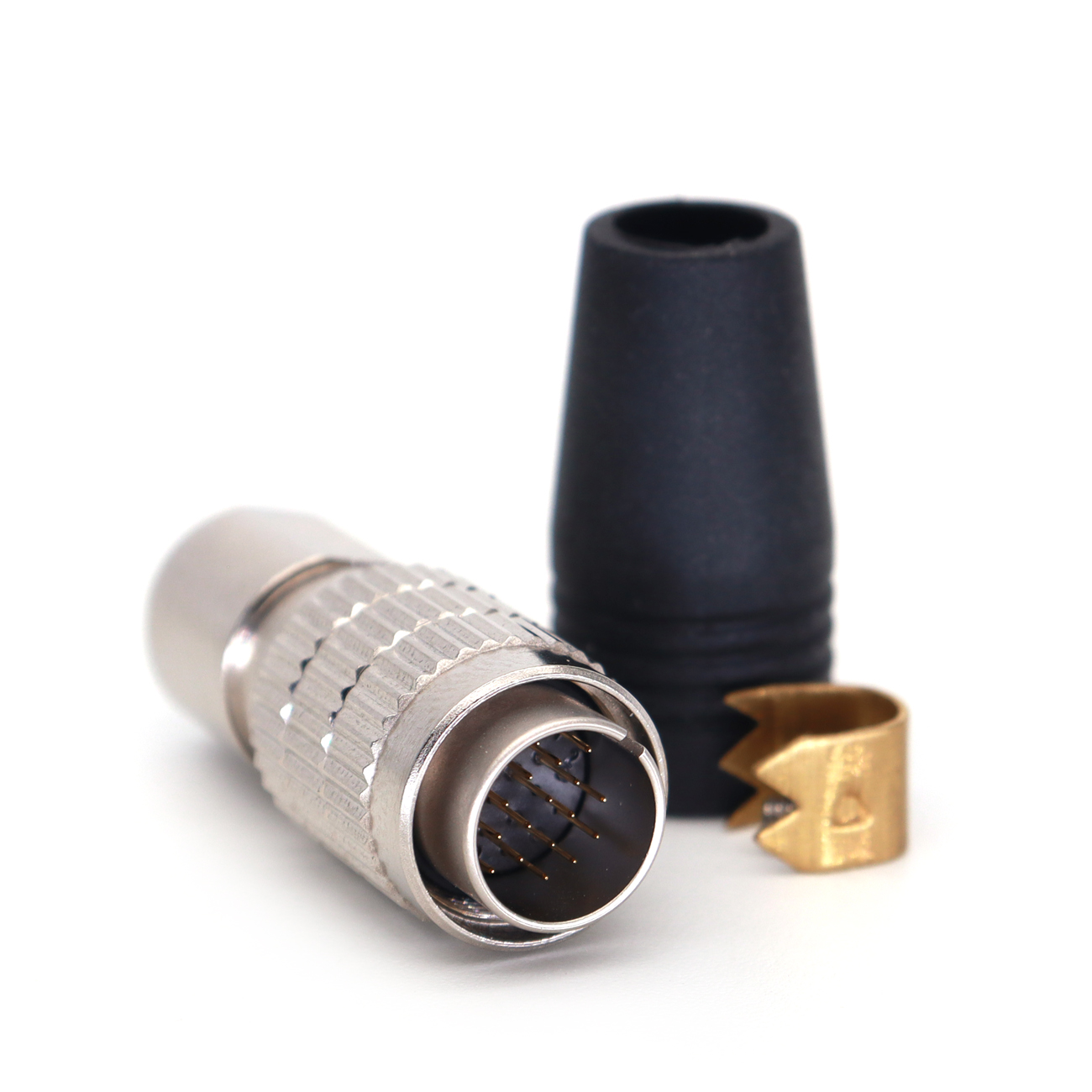 HR25-9TP 12/16/20Pin Plug Socket Power Cables, Industrial Camera Connector Male and Female, Female and Male