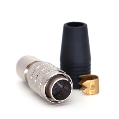 HR25-9TP 12/16/20Pin Plug Socket Power Cables, Industrial Camera Connector Male and Female, Female and Male