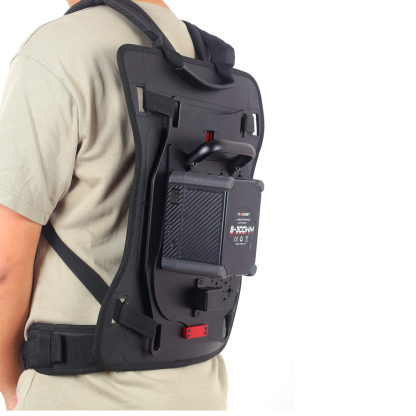 V-mount/B-mount battery Power Backpack XLR 3Pin Power Output Handle fixing plate for ARRI S35 mini miniLF camera is used separate