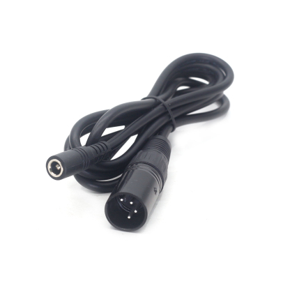 Power Cable DC 5.5*2.5mm Female to XLR 4Pin Male Connector for Video Camera Camcorder