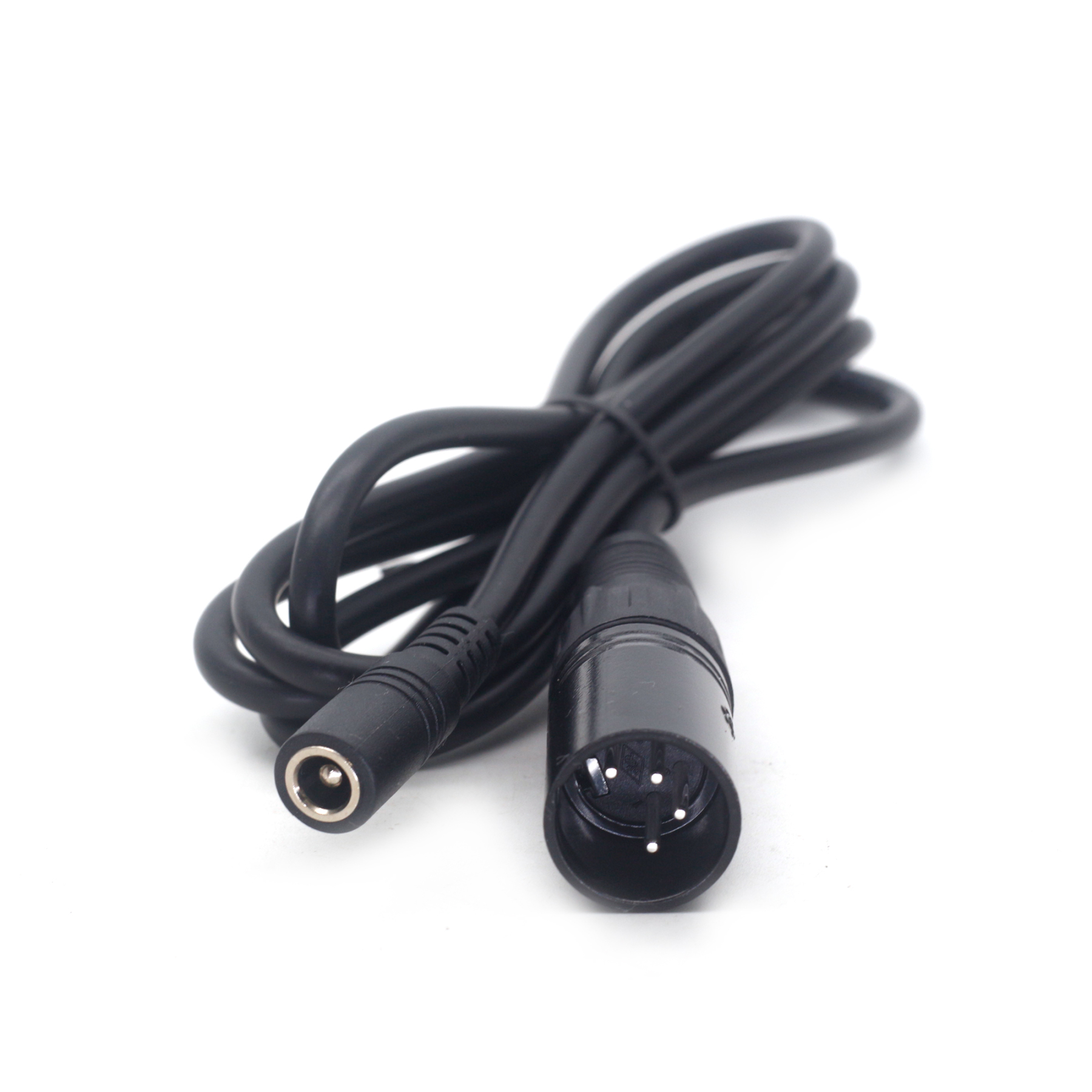 Power Cable DC 5.5*2.5mm Female to XLR 4Pin Male Connector for Video Camera Camcorder