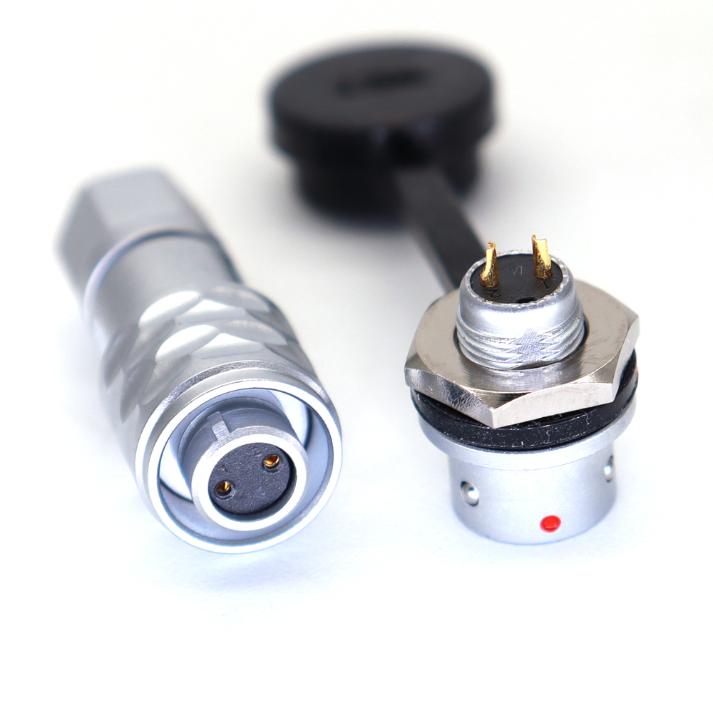 SF6 Series Industrial Push-pull Metal connector SF610 2~5Pin connector electrical connector metal plug and socket