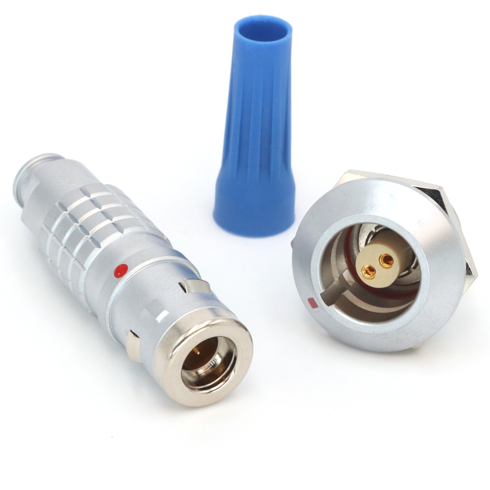 FGG FHG EGG EEG 0K 2~12Pin Circular Plug Watertight IP68 Push-Pull Latching Connector