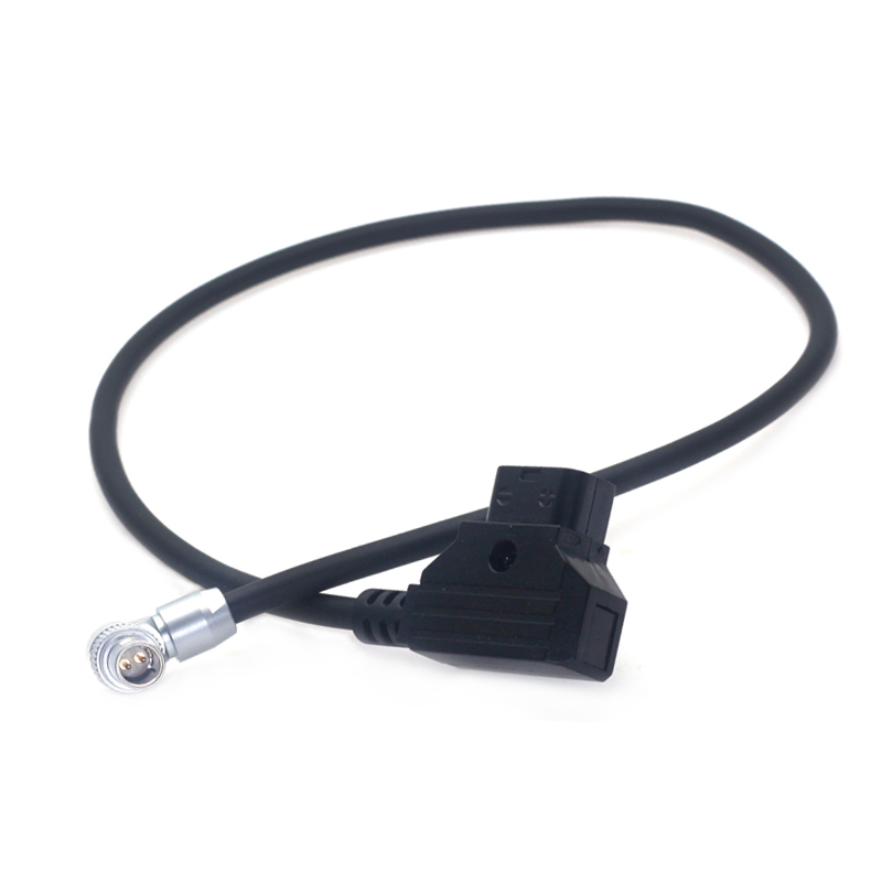 Power Cable D-tap to 0B 2Pin Male for Teradek Bolt Pro 1000/3000ft, ARRI, RED
