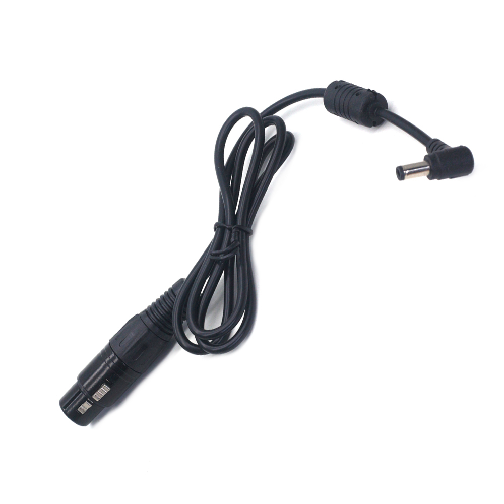 DC 5.5x2.5mm to XLR 4Pin Female Power Cable for Monitor Power Cord
