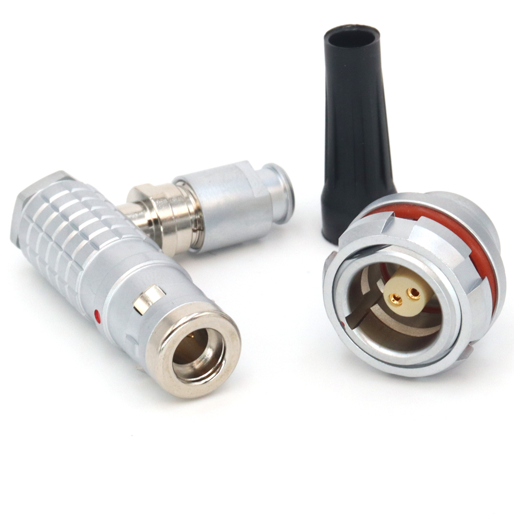 FGG FHG EGG EEG 0K 2~12Pin Circular Plug Watertight IP68 Push-Pull Latching Connector