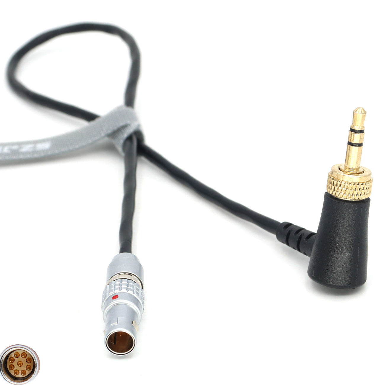 Timecode Cable 3.5mm TRS to 0B 9Pin Male for RED KOMODO/RED V-RAPTOR
