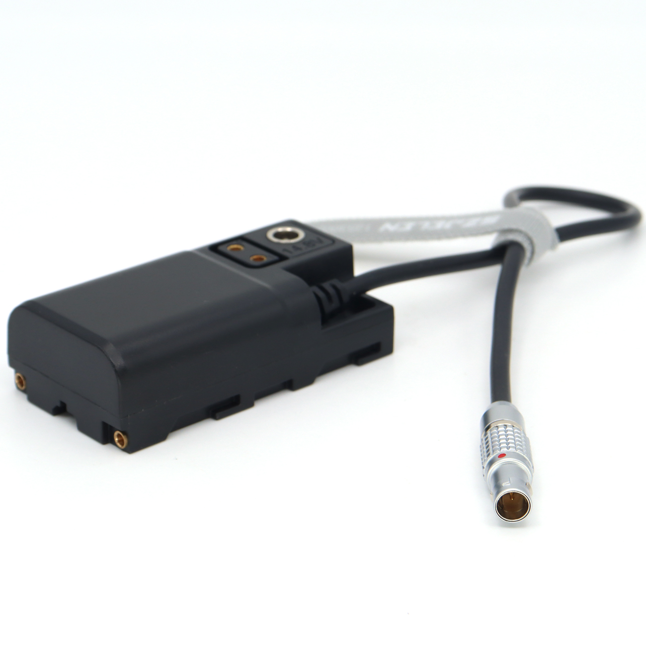 0B 2Pin Male to NP-F550/NP-F570/970 Power Coupler DC Dummy Battery for SONY