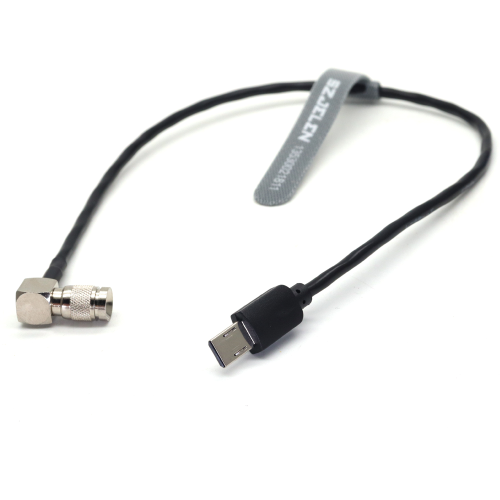 Timecode Cable 3.5mm/DIN 1.0/2.3/0B 5Pin/BNC to Micro-USB for Sony FX3 A7S3 A1 