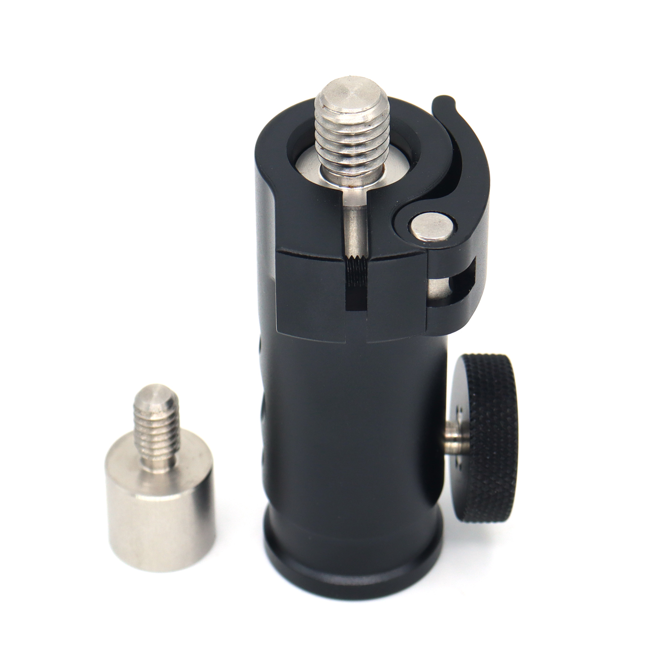 Quick Replacement 1/4" 3/8" Boom Pole Quick Release System for Magic Leg fixed monitor