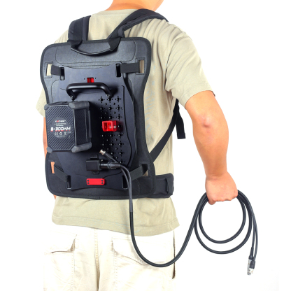 V-mount/B-mount battery Power Backpack XLR 3Pin Power Output Handle fixing plate for ARRI S35 mini miniLF camera is used separate